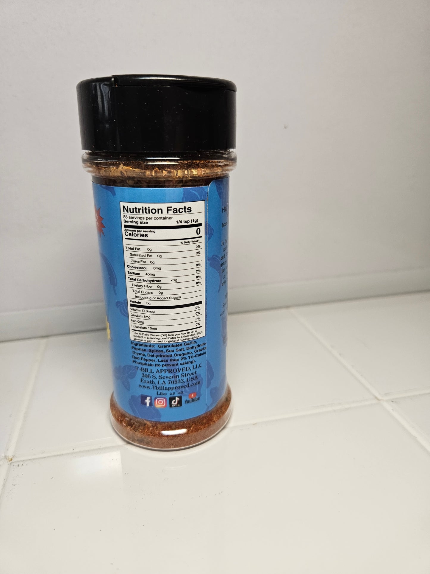 T-Bill Approved Cajun Seasoning